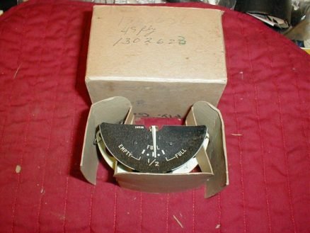 Nos Mopar Fuel Gauge Plymouth Deluxe Special Deluxe Hiltop