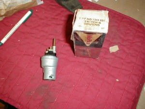 NOS Mopar Ignition Switch 1946 Thru 1948 All Models Hiltop Auto Parts