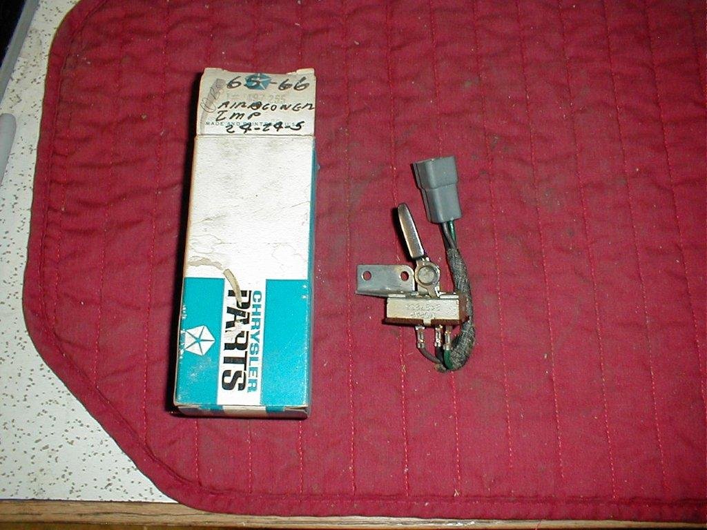 Nos Mopar A C Blower Switch Imperial Models Hiltop Auto Parts