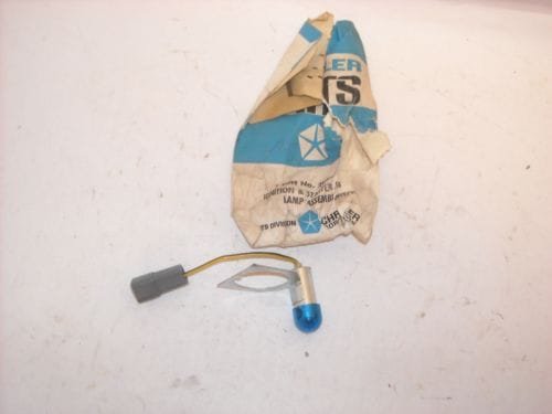 Nos Mopar Ignition Switch Lamp A Body Models Hiltop Auto Parts