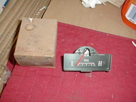 NOS Mopar Oil Gauge 1964 Dodge 330 Dodge 440 Polara Polara 500