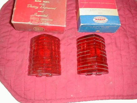 NOS Mopar Tail Lenses 1946 1947 1948 Chrysler Models