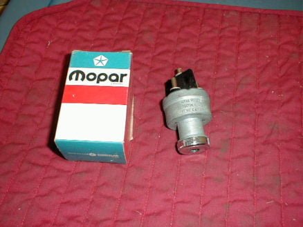 NOS Mopar Ignition Switch 1954 Thru 1969 Dodge Truck