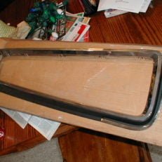 NOS Mopar Tail Light Bezel 1967 Dodge Monaco Left Side