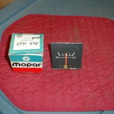 NOS Mopar Ammeter Gauge 1967 1968 Plymouth Fury Sport Fury VIP