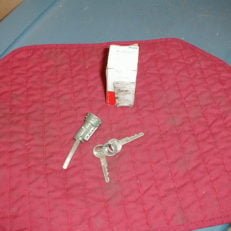 NOS Mopar Deck Lid Lock & Key 1967 Plymouth Fury & Sport Fury