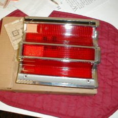 NOS Mopar Tail Lens 1967 1968 Plymouth Fury Wagon Left Inner