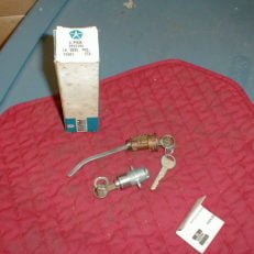 NOS Mopar Trunk & Glove Box Lock 1968 Dodge & Plymouth B body