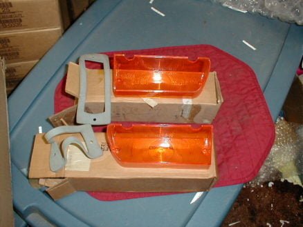 NOS Mopar Park Lenses 1969 Plymouth Fury Sport Fury