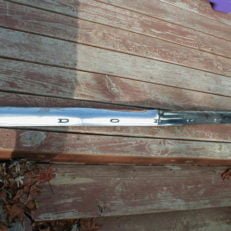 NOS Mopar Hood Moulding 1969 Dodge Polara Monaco Dress Up Pkg