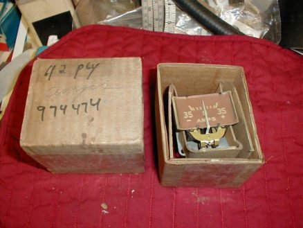 NOS Mopar Ammeter 1942 Plymouth Deluxe & Special Deluxe