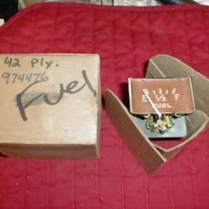 NOS Mopar Fuel Gauge 1942 Plymouth Deluxe & Special Deluxe