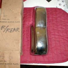 NOS Mopar Bumper Guard 1951 1952 Plymouth Right Rear