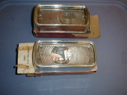 NOS Mopar Park Lenses 1955 Plymouth Plaza Belvedere Savoy