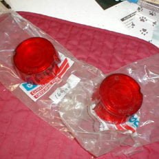 NOS Mopar Tail Lenses 1955 1956 Dodge Custom Royal
