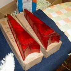 NOS Mopar Tail Lenses 1957 Plymouth Savoy Belvedere Fury