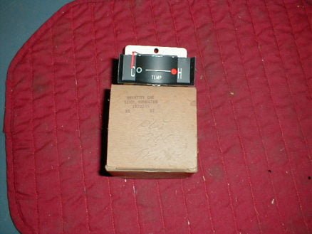 NOS Mopar Temp Gauge 1960 Plymouth Savoy Belvedere Fury Sport Fury
