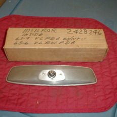 NOS Mopar Inside Rear View Mirror 1962 Thru 1966 Plymouth Dodge Chrysler