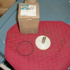 NOS Mopar Wiper Motor Gear & Gasket 1966-8 2 Speed Motors