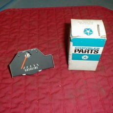 NOS Mopar Fuel Gauge 1969-73 Chrysler Newport 300 New Yorker