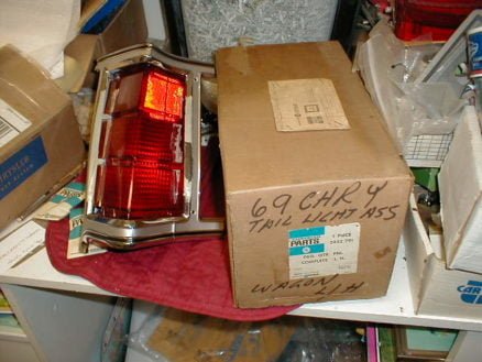 NOS Mopar Tail Light 1969 Chrysler Wagons Newport Town & Country