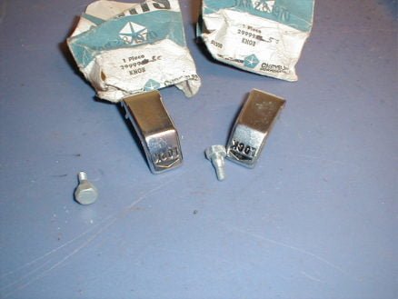 NOS Mopar Door Lock Control Knobs 1970 1971 Plymouth Dodge E Body