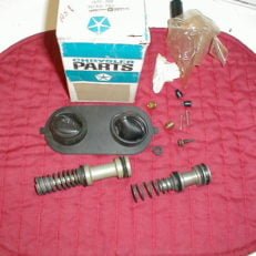 NOS Mopar Master Cylinder Kit 1971 B & E Body Manual Drum Brake