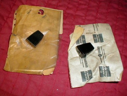 NOS Mopar Seat Adjust Knobs All 1973-6 Models