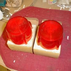 NORS Mopar Tail Lenses 1957 Dodge Coronet Royal Custom Royal D-500