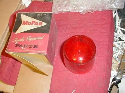 NOS Mopar Tail Lens 1957 1958 DeSoto Lower