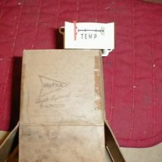NOS Mopar Temp Gauge 1961 Plymouth Savoy Belvedere Fury Sport