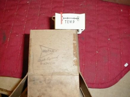 NOS Mopar Temp Gauge 1961 Plymouth Savoy Belvedere Fury Sport