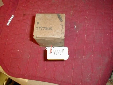 NOS Mopar Fuel Gauge 1961 Plymouth Savoy Belvedere Fury Sport Fury