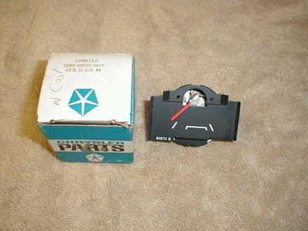 NOS Mopar Temp Gauge 1963 Dodge 330 440 Polara Polara 500