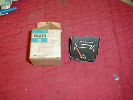 NOS Mopar Temp Gauge 1965 Dodge Coronet 440 500