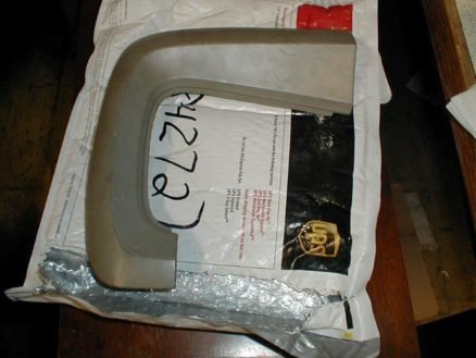 NOS Mopar Left Quarter Panel Extension 1968 Dodge Coronet 440 500 R/T