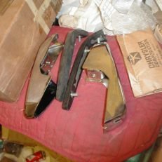 NOS Mopar Front Bumper Guard Pkg 1968 Plymouth Fury & Sport Fury