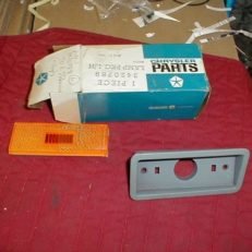 NOS Mopar Front Side Marker Lamp 1970 Plymouth Road Runner GTX