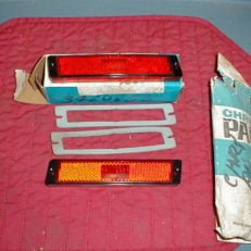 NOS Mopar Rear Side Marker Lens Set 1970-1 Chrysler Models