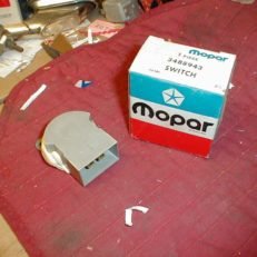 NOS Mopar Tailgate Lock Switch 1971 B Body Station Wagons