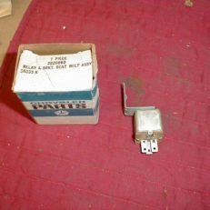 NOS Mopar Low Fuel Relay 1972 Plymouth & Dodge C Body Fury Monaco
