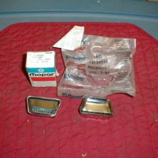 NOS Mopar Rear Door & Qtr Ash Tray 1967 Thru 1973 A Body Models