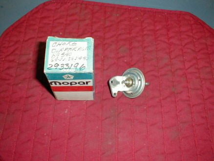 NOS Mopar Choke Diaphraghm 1968 1969 340 383 & 440 W/ Carter AVS 4 Barrel