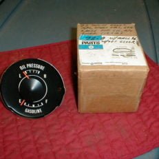 NOS Mopar Fuel & Oil Gauge 1971-2 Dodge Plymouth B Body Rallye Dash