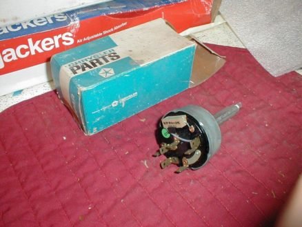 NOS Mopar 2 Speed Wiper Switch 1967 Plymouth B Body Models