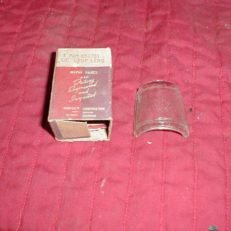 NOS Mopar License Lens 1940 Plymouth Road King DeLuxe