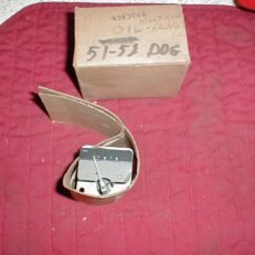 NOS Mopar Oil Gauge 1951 Dodge Coronet Meadowbrook Wayfarer
