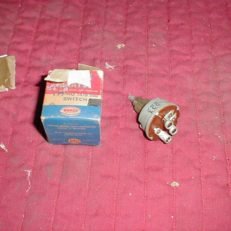 NOS Mopar Wiper Switch 1953 1954 Plymouth Dodge Single Speed