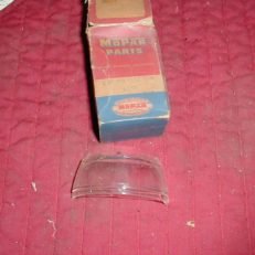 NOS Mopar License Lens 1954-6 Dodge Truck All Models Except Panel