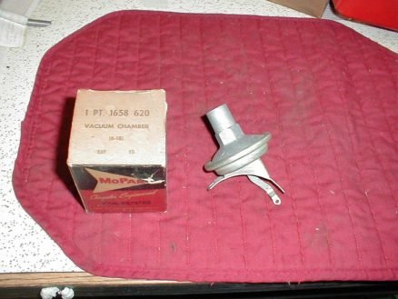 NOS Mopar Vacuum Advance Unit 1956-7 Desoto Chrysler Plymouth Dodge